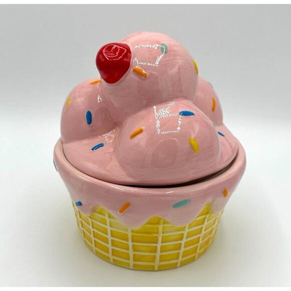 Destination Holiday ICE CREAM Canister - Picture 1 of 8